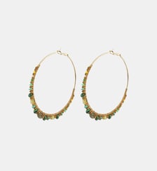 Boucles d'oreilles larges créoles   - Iancura Satellite