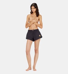 Boxers en coton avec broderie florale Diesel