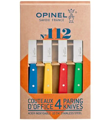 Set de couteaux 4 couteaux d'office No112 Opinel