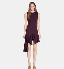 Robe en maille asymétrique Sandro