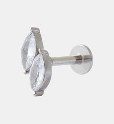 Piercing stud helix/tragus strass de zirconium Balaboosté