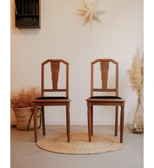 Chaise en bois Alma N°1106- Produit chiné Debongout