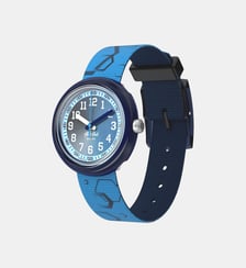 Montre Sigg Bleu foncé, Noir FPNP189 Flik Flak