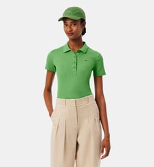 Polo L.12.D slim fit coton côtelé Lacoste