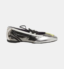 D-Mile-Ballerines à lacets métalliques Diesel