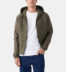 Doudoune bi-matière Stride Jott