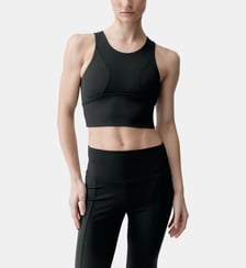 Brassière de sport femme Elin Maintien élevé coussinets amovibles Born Living Yoga
