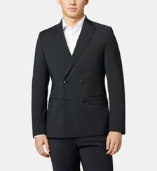Veste de costume croisée extra slim Nash Digel