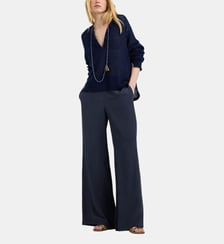 Pantalon marajo en cupro jacquard Momonì
