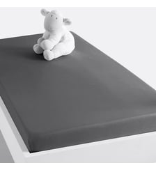 Drap housse enfant uni en polycoton La Redoute Interieurs