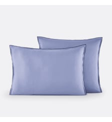 Taie d'oreiller en satin de coton lavé, 118 fils La Redoute Interieurs