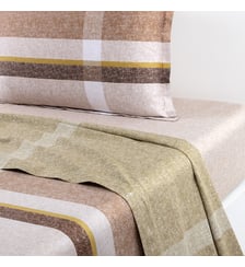 Drap plat en satin de coton Boss Home