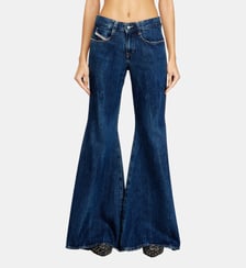 Flare Jeans Low Waist 1970 D-Bleess Diesel
