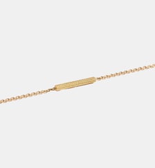 Bracelet Anagramme double jonc sur chaine. JEM