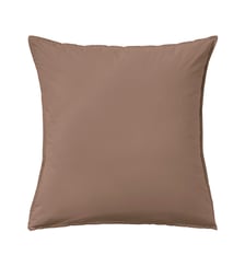 Taie d'oreiller unie en percale de coton lavée, DELICATE Essix
