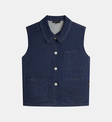 veste courte en denim Agnès b.