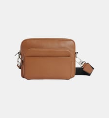 Sac besace camera Marceau en cuir  Le Tanneur