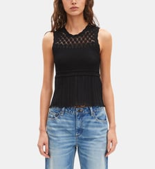 Top en maille ajouré The Kooples