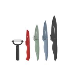 Set de couteaux 4 couteaux + 1 eplucheur Essentiel B