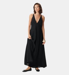 Robe longue fines bretelles Ikks