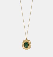 Collier gm dubarry malachite Caroline Najman