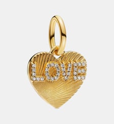 Charm Pendant Cœur d'Amour Gravable Pandora