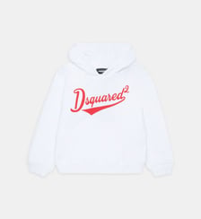 Sweat à capuche avec logo Dsquared2