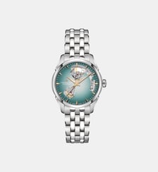 Montre automatique Jazzmaster Bleu-vert H32215143 Hamilton