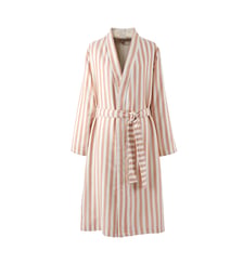 PEIGNOIR long en satin de coton Desforges