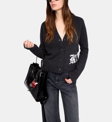 Cardigan Masy 100% Laine Mérinos Zadig&Voltaire