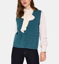 Gilet Sans Manches En Laine Et Cachemire Paco Maison 123