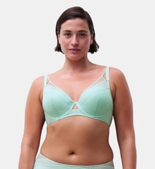 Soutien-gorge coques plongeant en dentelle Chantelle Pulp