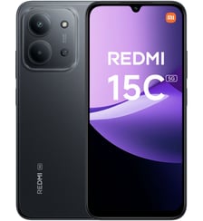 Smartphone Redmi 15C 256Go Noir 5G Xiaomi