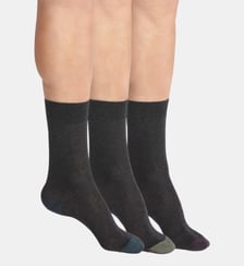 Lot de 3 Paires de Mi-Chaussettes Mix & Match Coton Style Dim