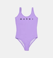 Maillot une pièce avec logo Marni
