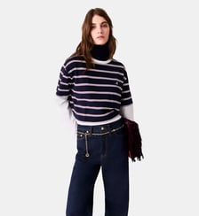T-shirt effet superposition Maje