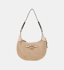 Sac d'épaule Malva daim Guess