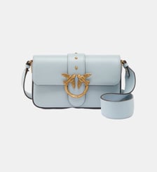 Sac à épaule souple mini love bag en cuir Pinko