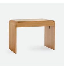 Bureau, plaqué chêne, 1 tiroir La Redoute Interieurs