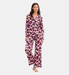 Pyjama boutonné sur toute la longueur Botanic Dreams Calida