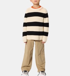 Pull raye col rond Zadig&Voltaire Kids