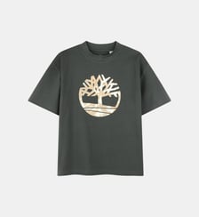 T-shirt imprimé logo relief Timberland