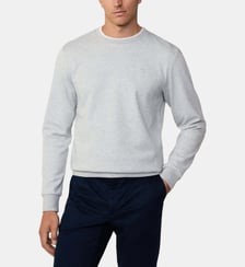 Sweat À Col Rond Double Maille Hackett London