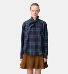 Chemise popeline col foulard Claudie Pierlot