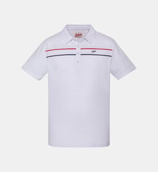 Polo en jersey avec liserés contrastés Schott