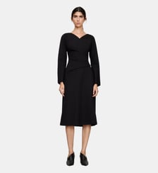 Robe portefeuille midi Adolfo Dominguez