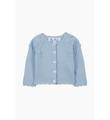 Cardigan - Nuage laine broderie main fleurs Tartine Et Chocolat