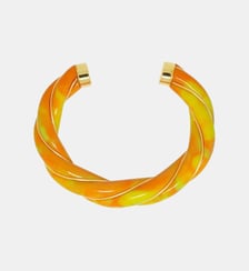 Jonc Diana Tie & Dye mango Aurélie Bidermann
