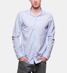 Chemise à rayures col Danny coupe droite Atelier Privé