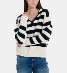 Pull Nada rayures Zapa